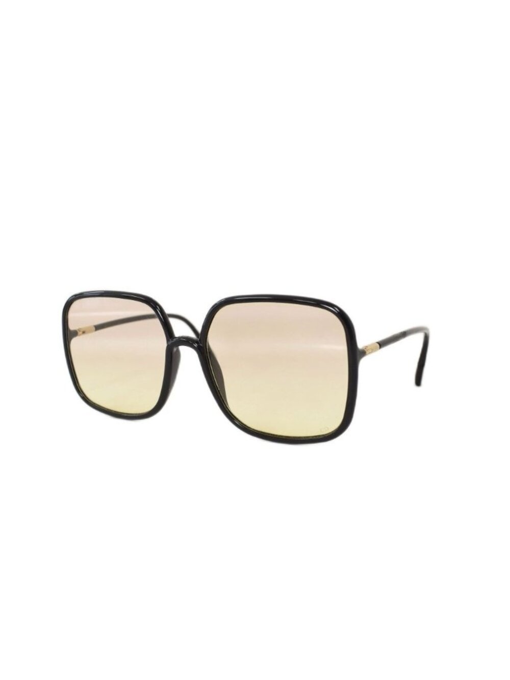 Dior Sunglasses Square Frame Eyewear Black - Picture 1 of 9